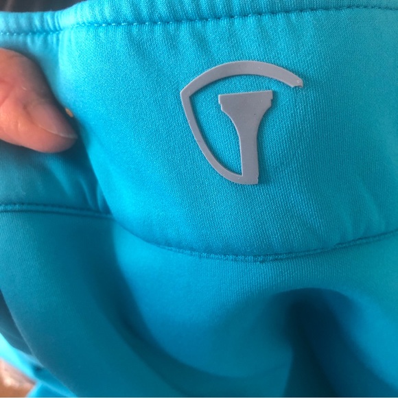 PRO TOUR ATHLEISURE LIGHT BLUE LONG SLEEVE PULLOVER QUARTER ZIP GOLF SWEATSHIRT - Picture 12 of 12